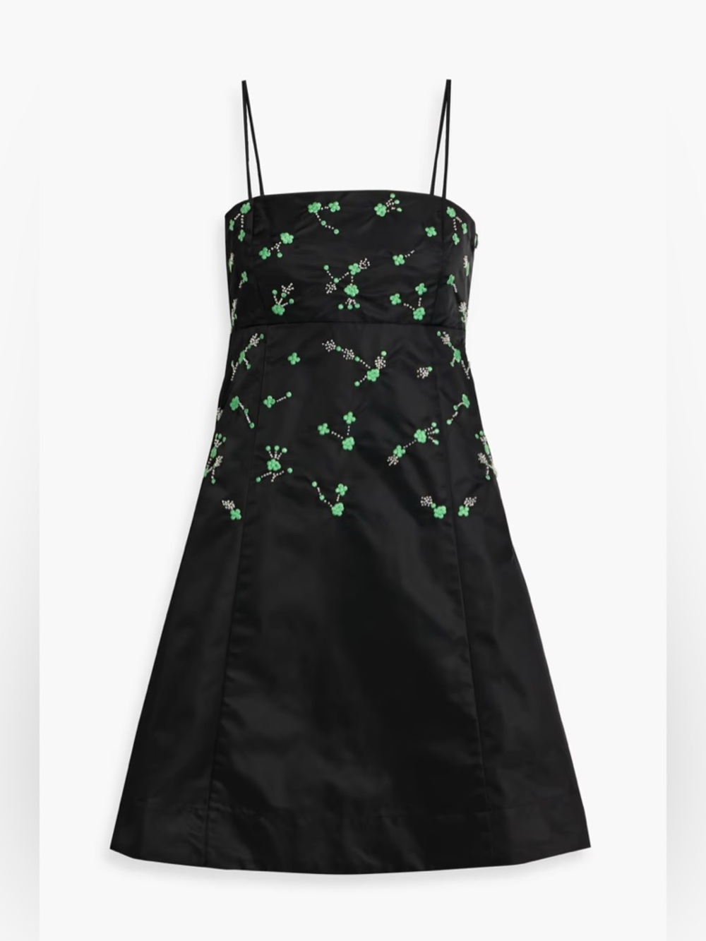 GANNI Embellished Taffeta Mini Dress Original Price $495 - Picture 4 of 9